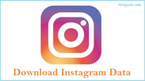 download instagram data