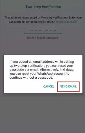 email id verification